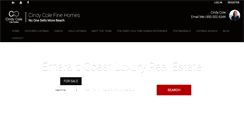 Desktop Screenshot of cindycolefinehomes.com